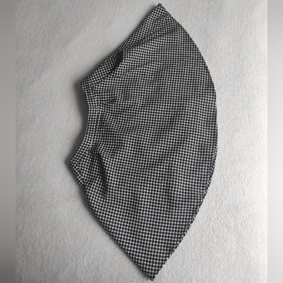 Houndstooth Skater Skirt Mini Size M - Picture 3 of 10